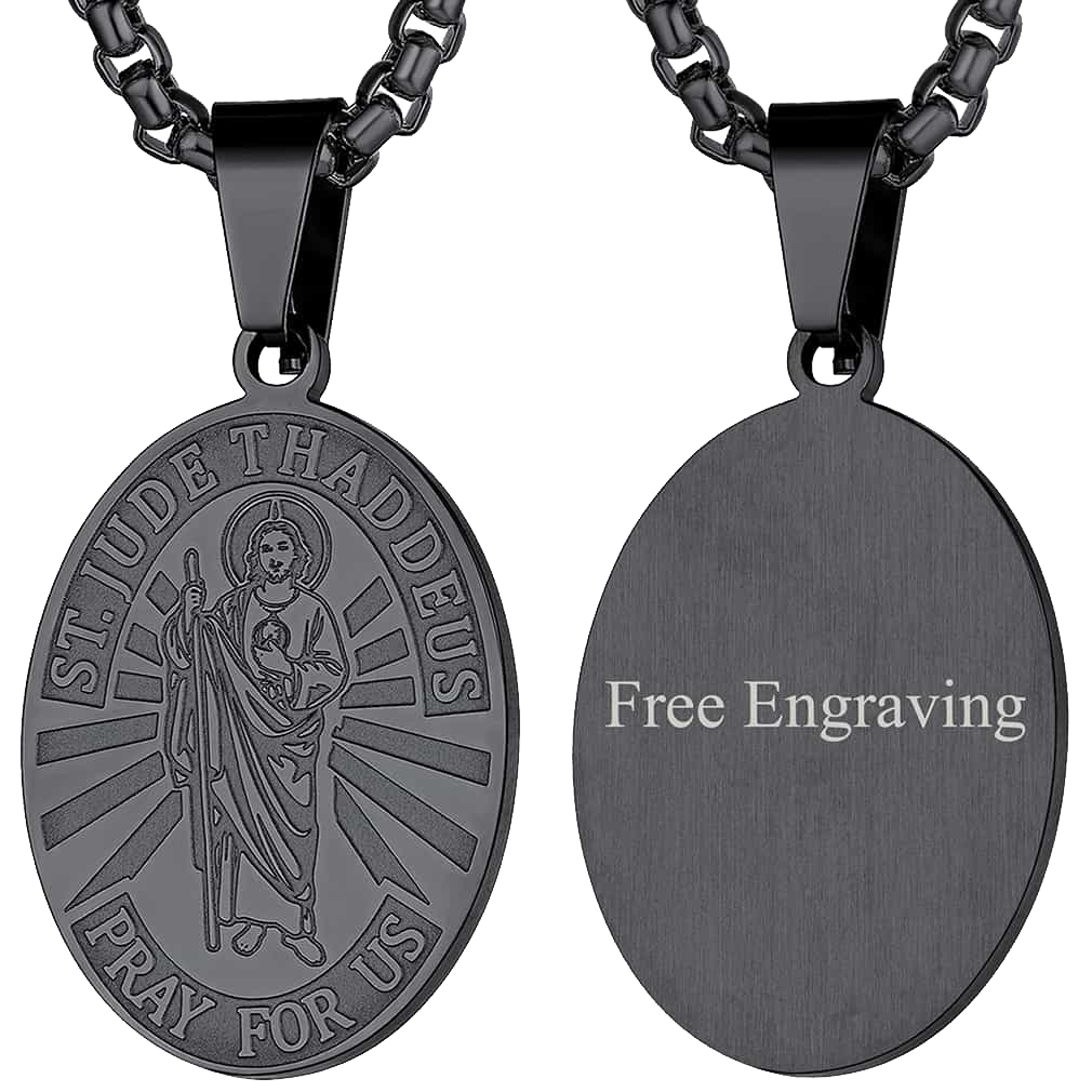Saint Jude Necklace Patron Saint Medals Pendant