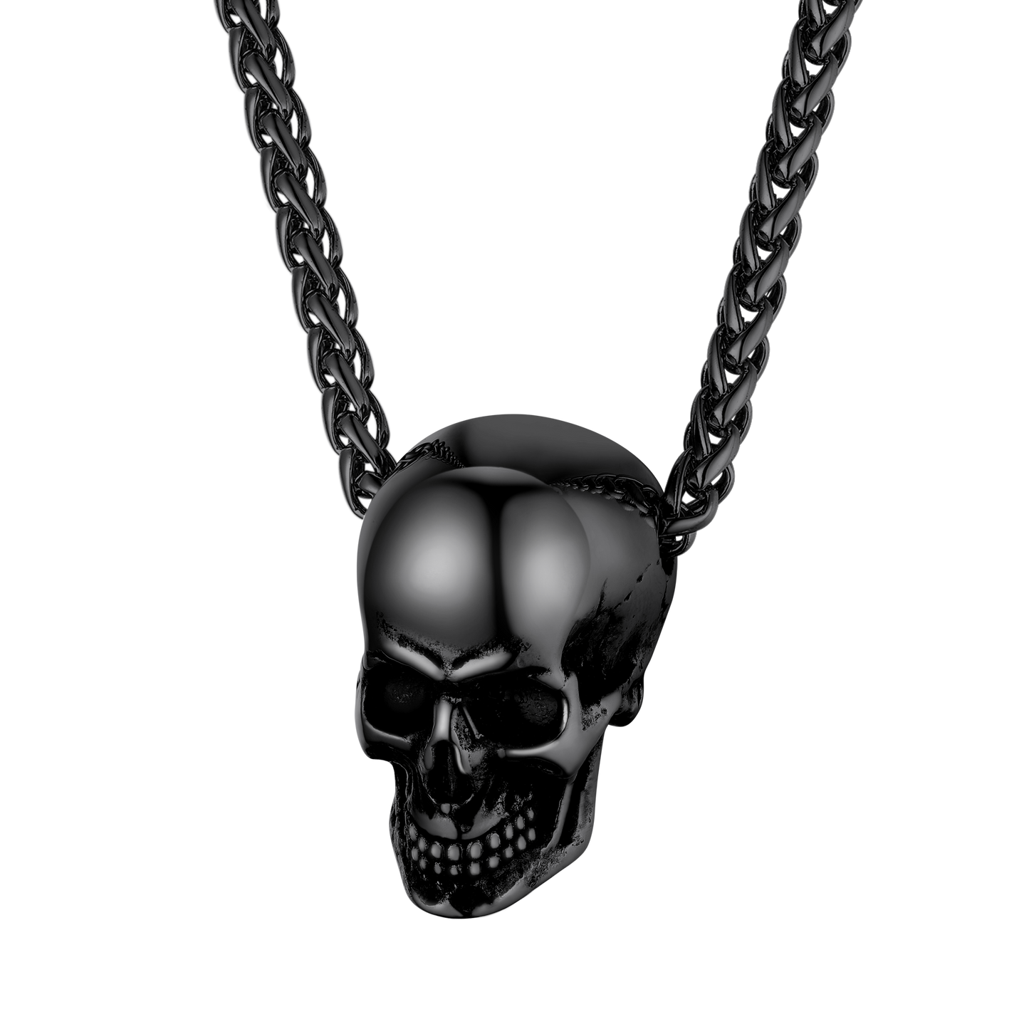 Gothic Skull Necklace Pendant for