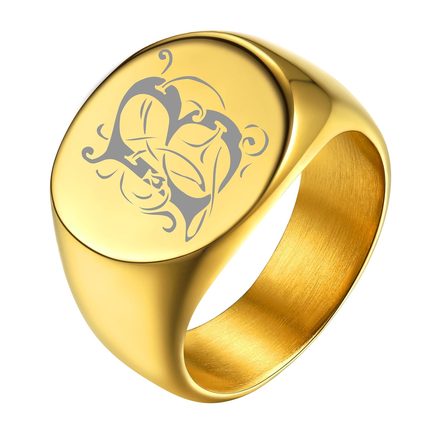 Customized Statement Signet Ring Gifts for