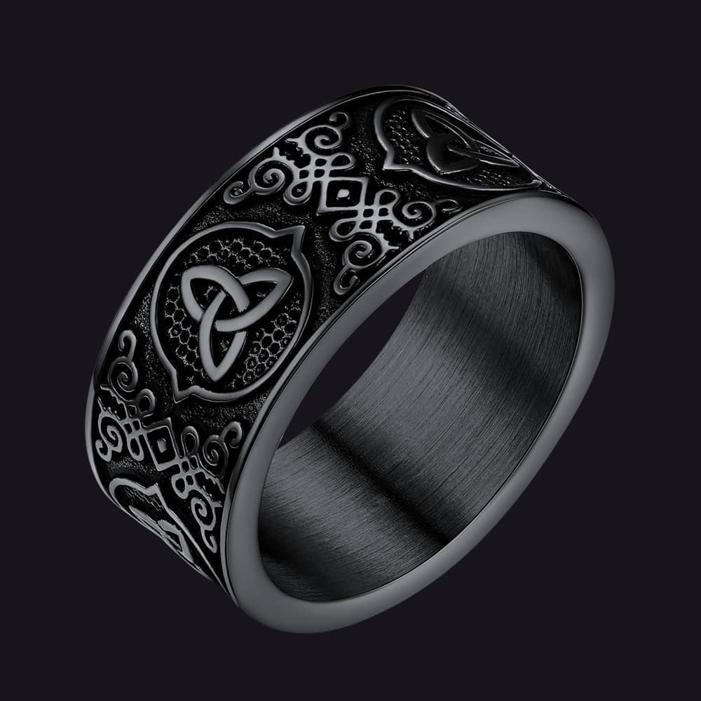 Celtic Knot Band Ring for