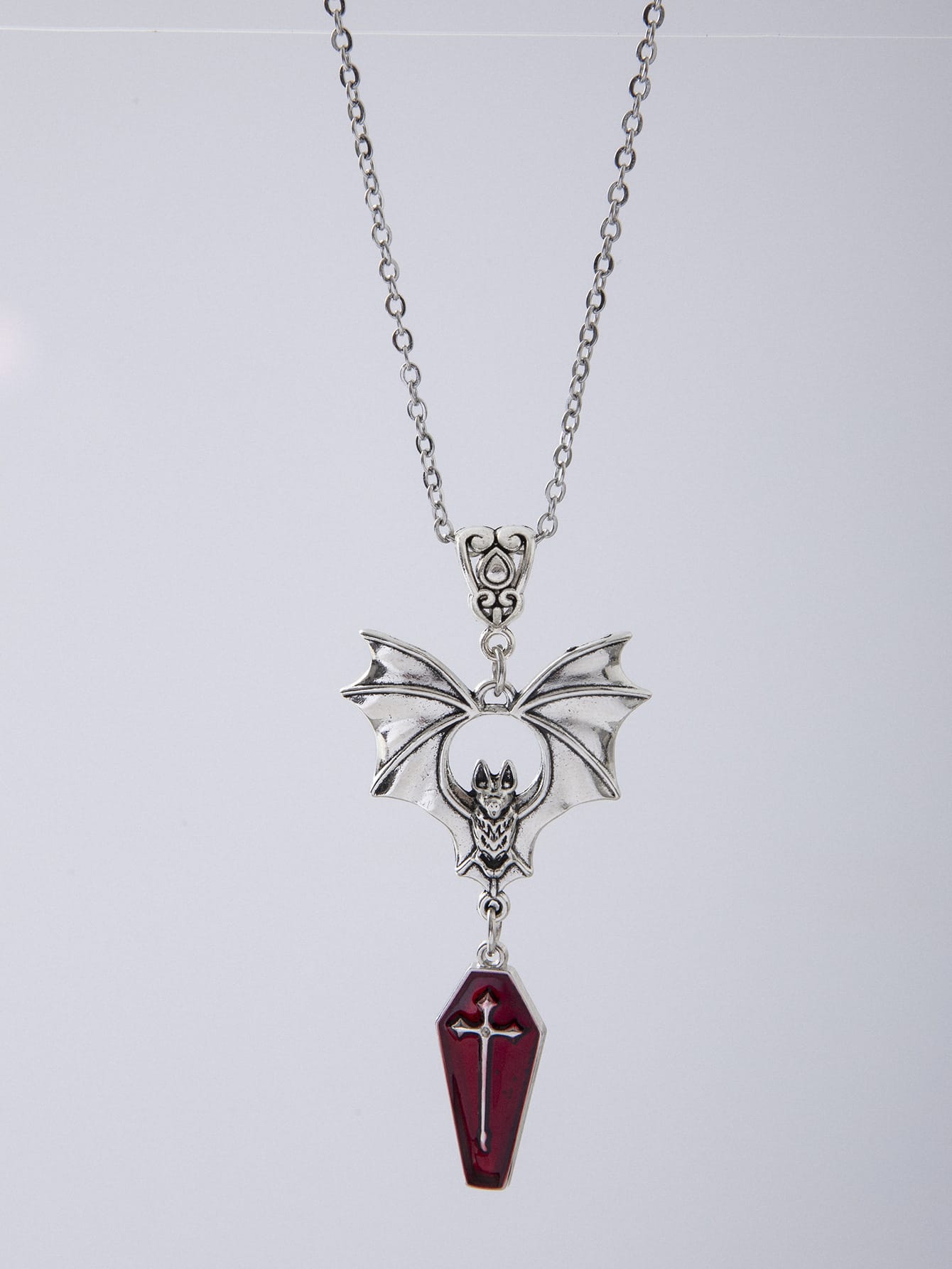 Coffin's Guardian Gothic Necklace