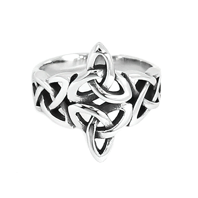 Celtic Viking Nordise Ring / Stainless Steel Popular Nature Signet Jewelry