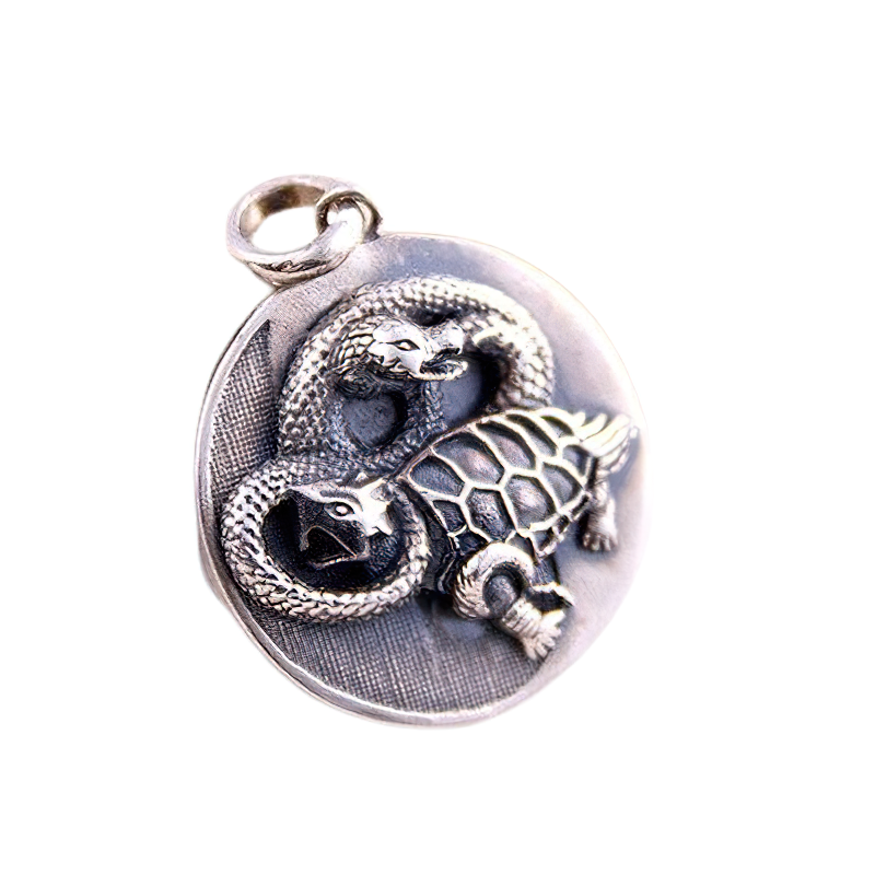 Retro Jewelry Pendant "four Mythical Beasts" / Stylish Accessories