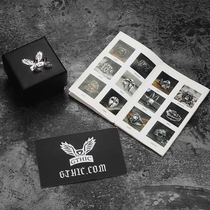 Gothic Victorian Cross Sterling Silver Stud Earrings
