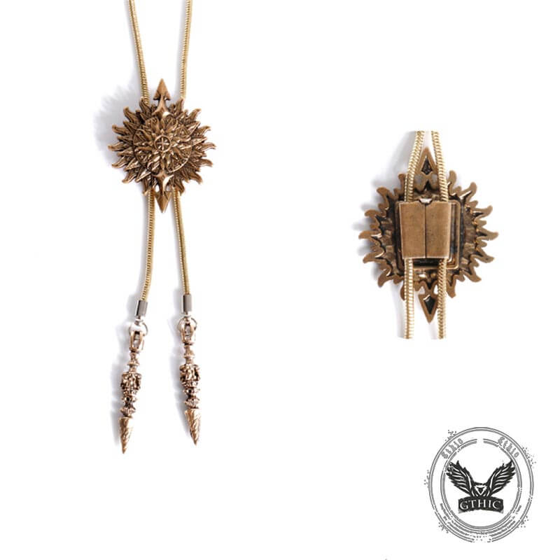 Sun and Arrow Western Cowboy Alloy Bolo Tie