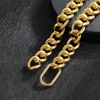 Gold Chunky Cuban Link Chain Choker for