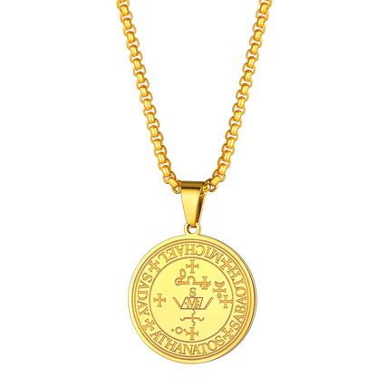 Sigil of Archangel Michael Talisman Necklace for