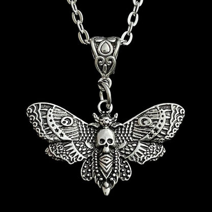 Transformation Moth Necklace