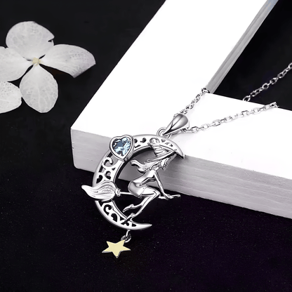 Bewitching Crescent Moon Intuition Necklace