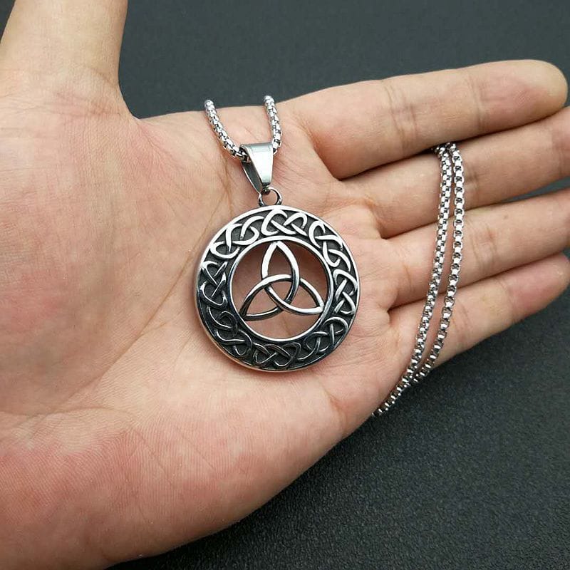 Celtic Triquetra Wisdom Necklace