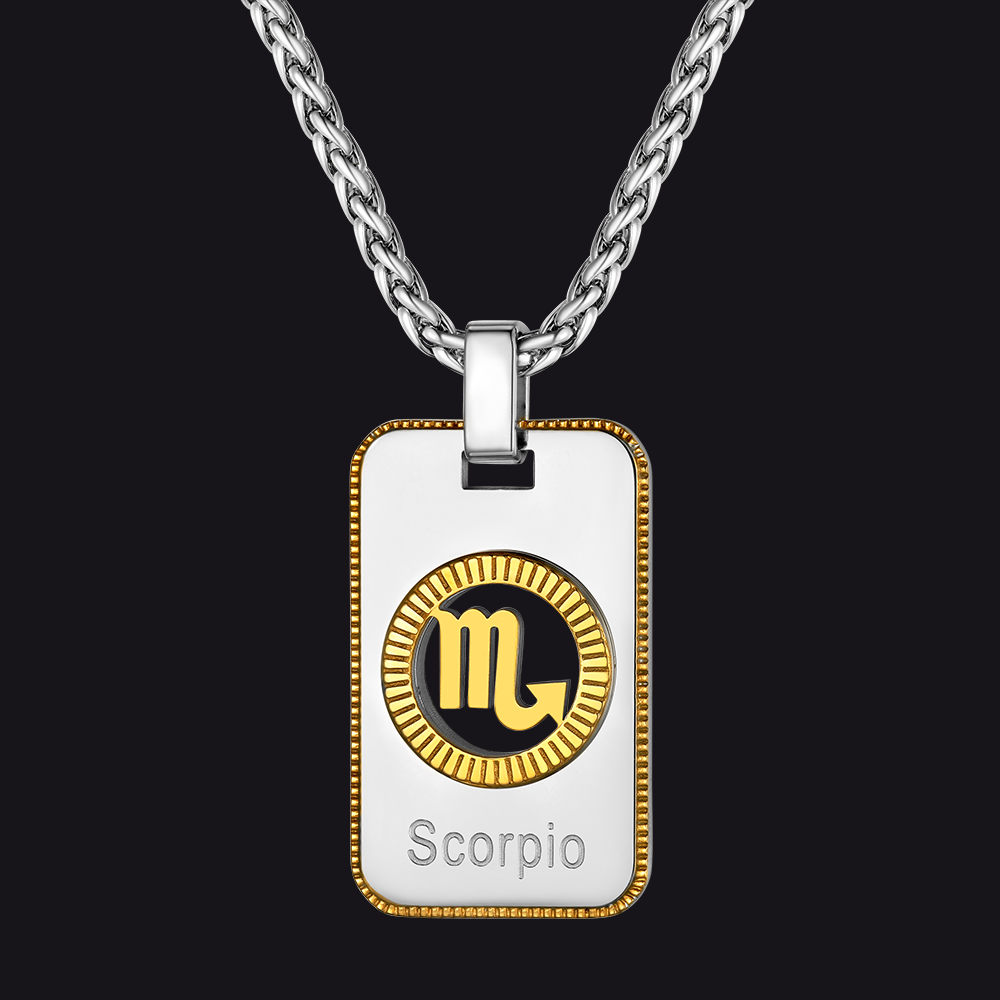 12 Constellation Horoscope Necklace for