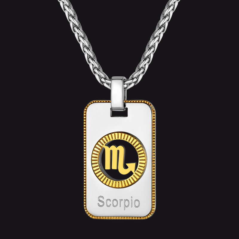 12 Constellation Horoscope Necklace for