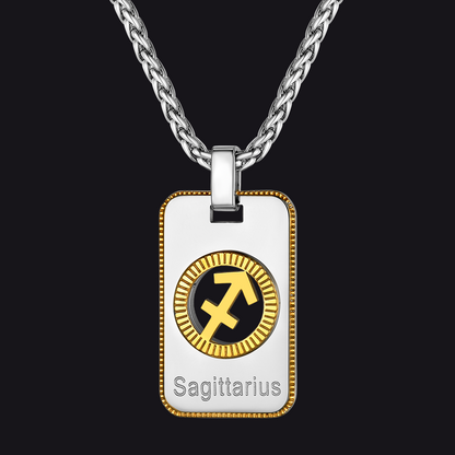 12 Constellation Horoscope Necklace for