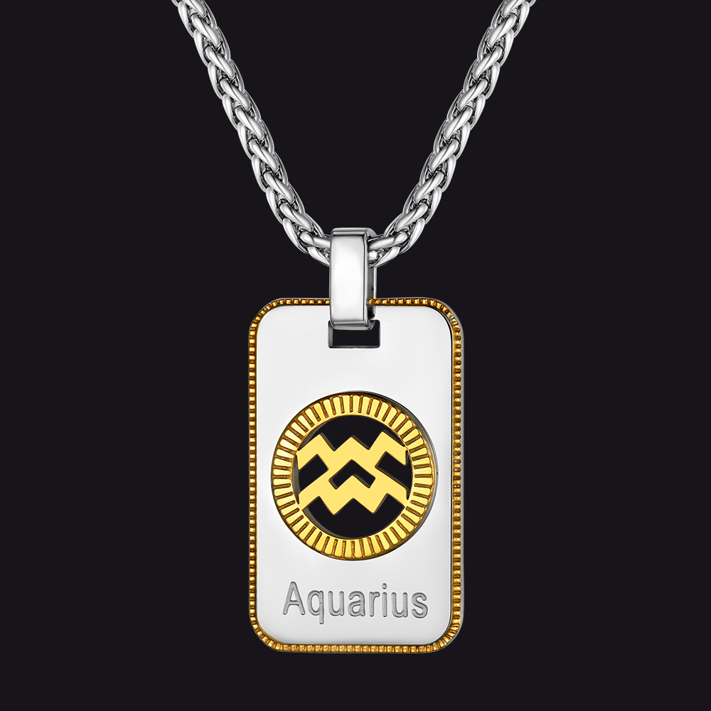 12 Constellation Horoscope Necklace for