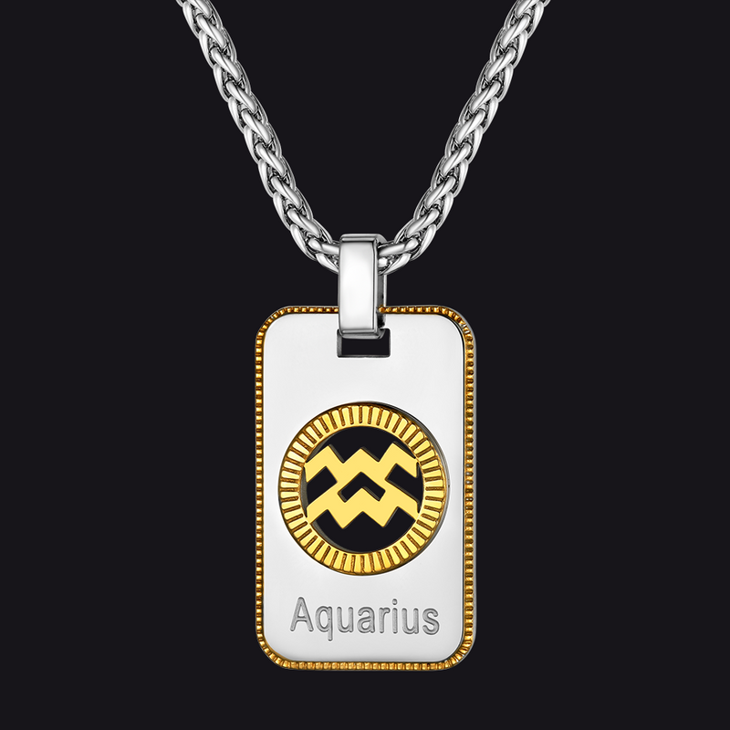 12 Constellation Horoscope Necklace for