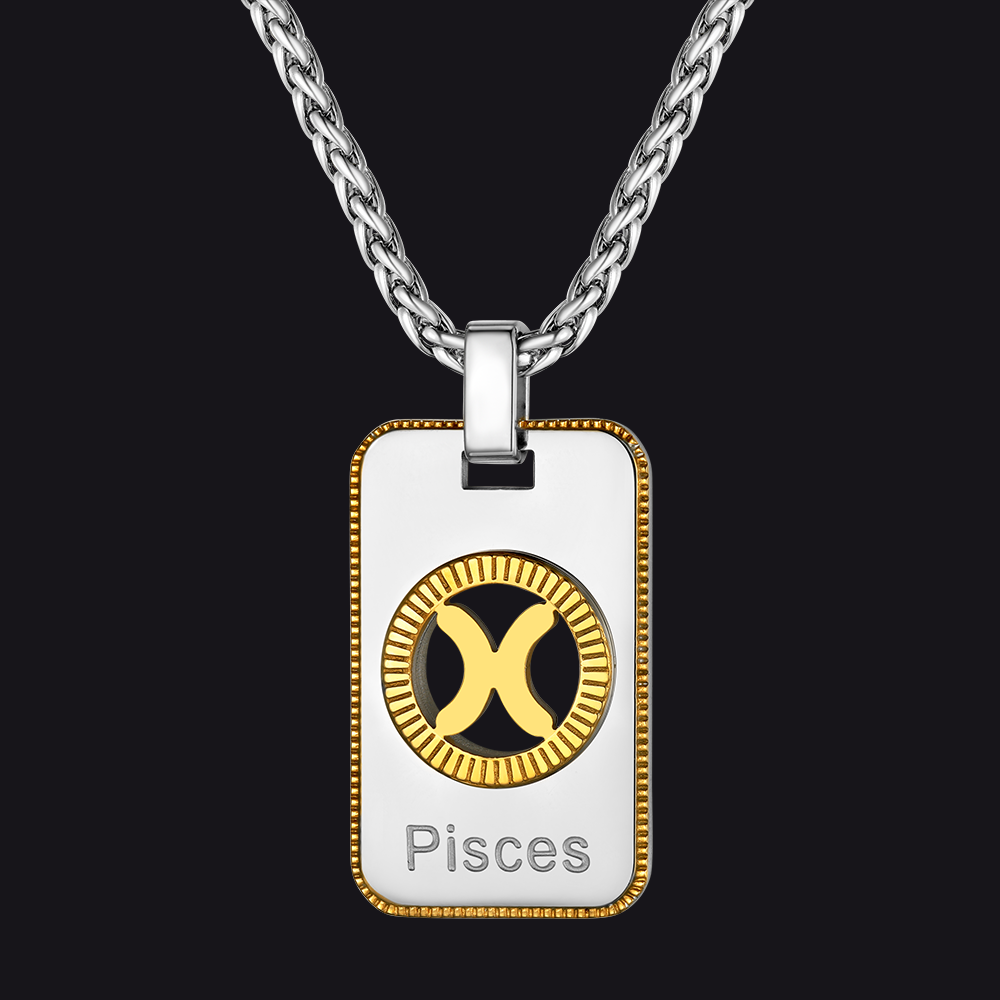 12 Constellation Horoscope Necklace for