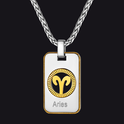12 Constellation Horoscope Necklace for