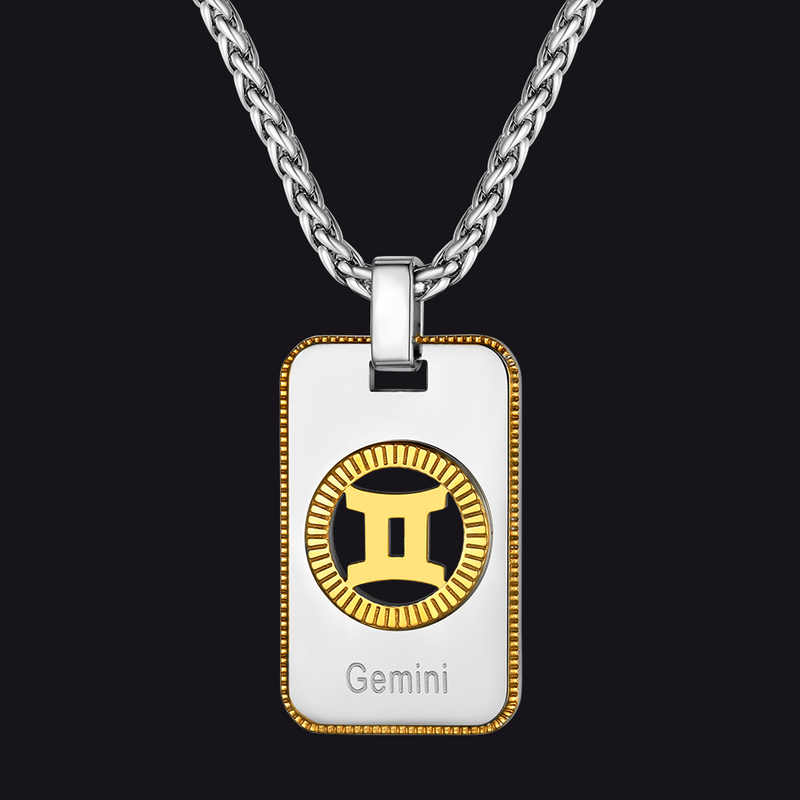 12 Constellation Horoscope Necklace for