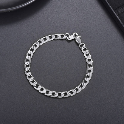 Cuban Link Chain Bracelet for