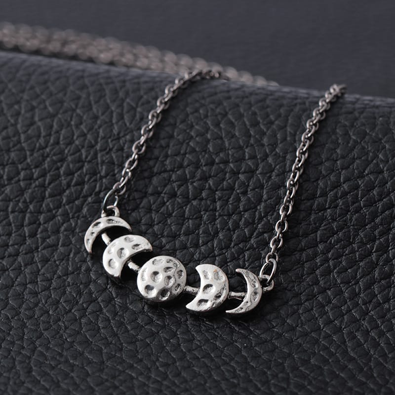 Lunar Phases Goddess Necklace