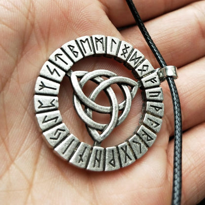 Triquetra Runes Amulet Necklace
