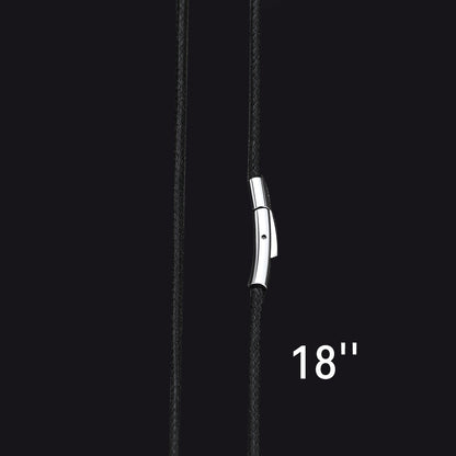 Braided Leather Cord Chain Wax Rope Necklace for 2mm/3mm