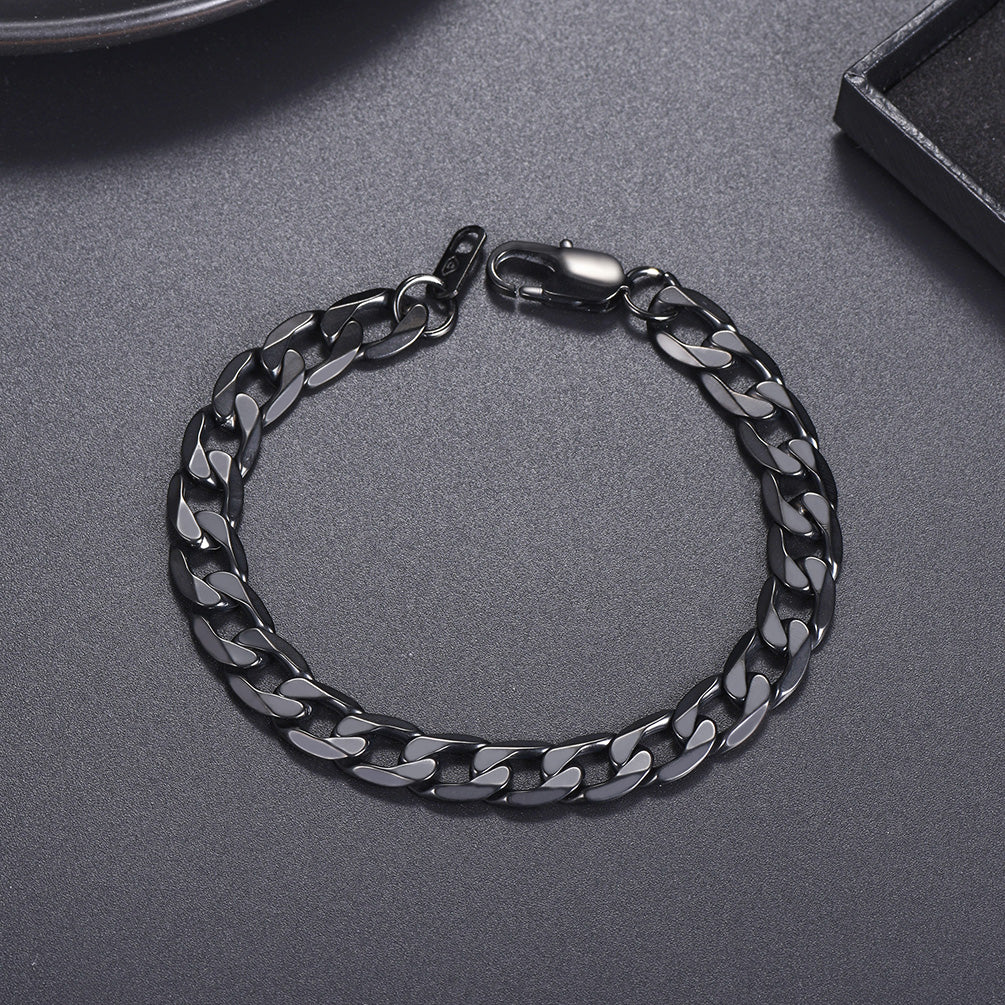 Cuban Link Chain Bracelet for