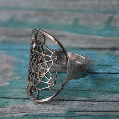 Metatron’s Cube Sacred Geometry Ring