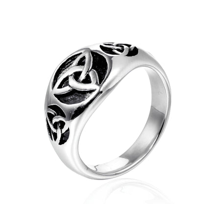 Sacred Triquetra Protection Ring
