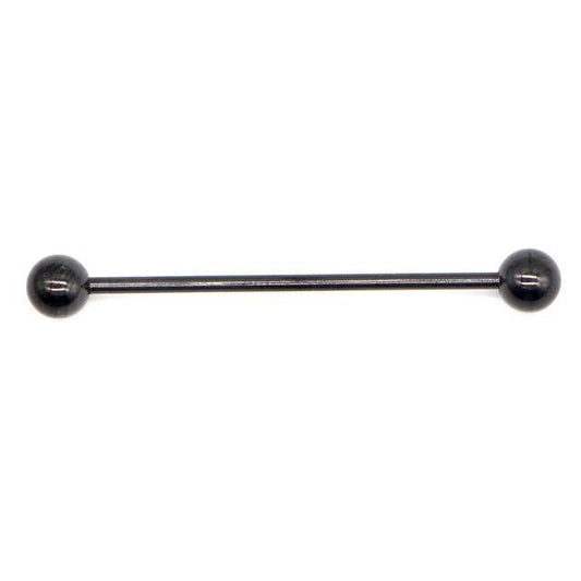 1pc Long Stainless Steel Industrial Piercing / Ear Cartilage Jewelry / Earring Straight Barbell