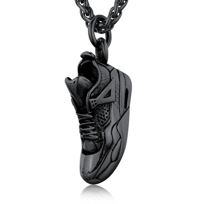 Sport Shoe Sneaker Necklace Pendant for