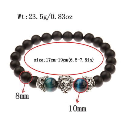 Lion Bead Courage Bracelet