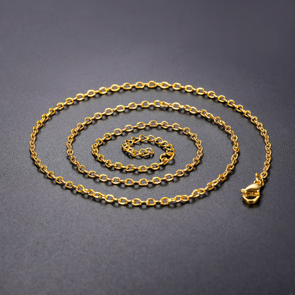 Cable Chain Necklace for 2mm Width