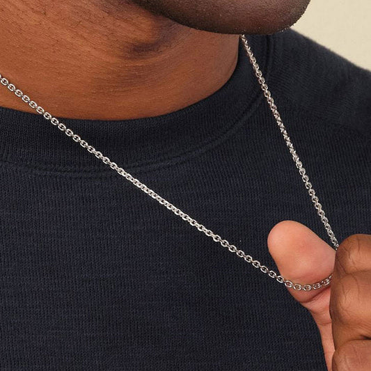 Cable Chain Necklace for 2mm Width