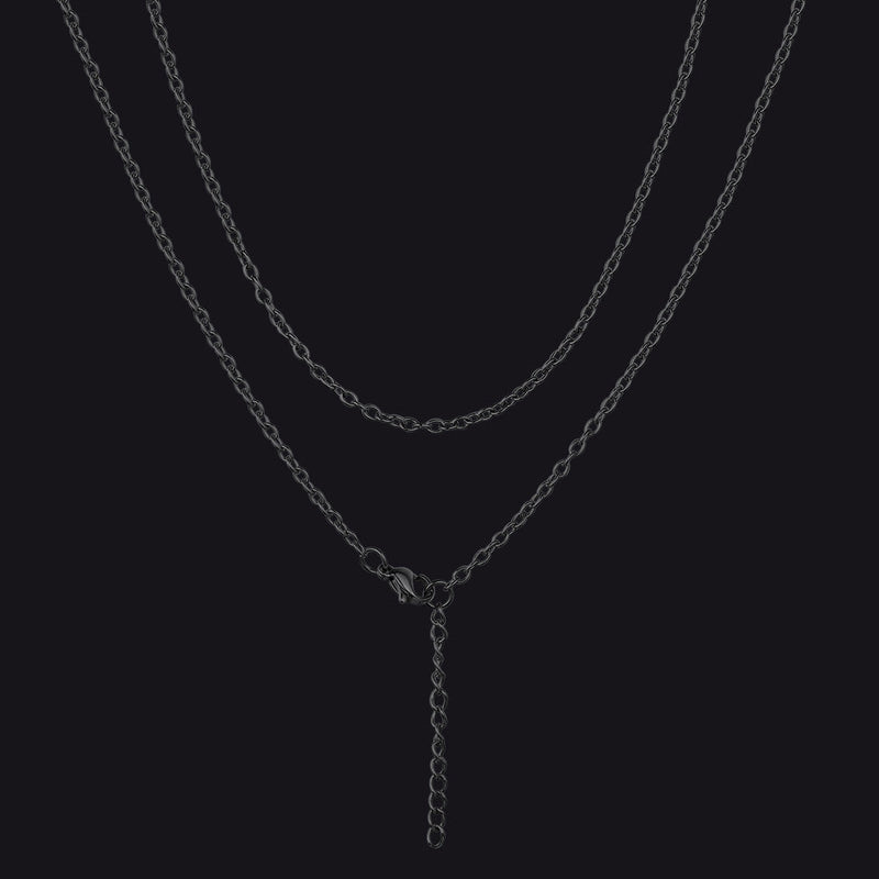 Cable Chain Necklace for 2mm Width