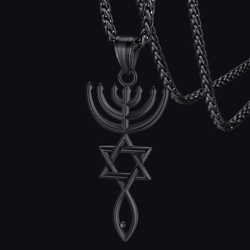 Messianic Seal of Jerusalem Necklace Amulet Pendant