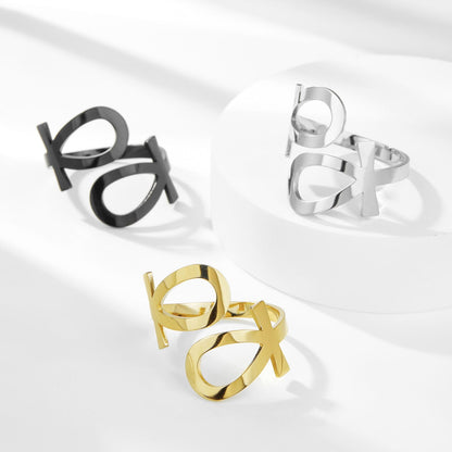 Ankh Key of Life Ring
