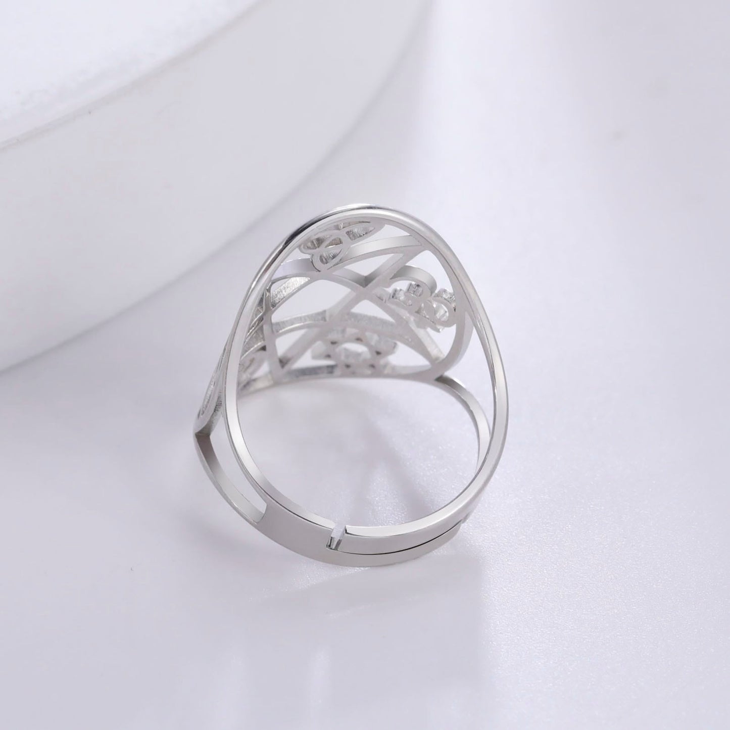 Wiccan Star of Protection and Power Ring