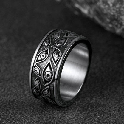 Evil Eye Ring Fidget Anxiety Ring for /