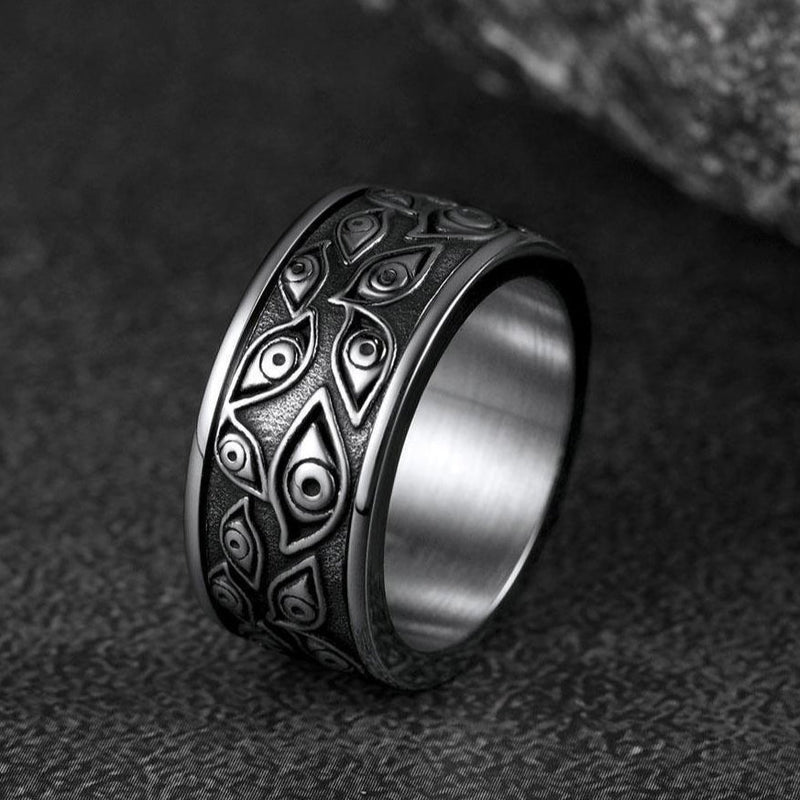 Evil Eye Ring Fidget Anxiety Ring for /