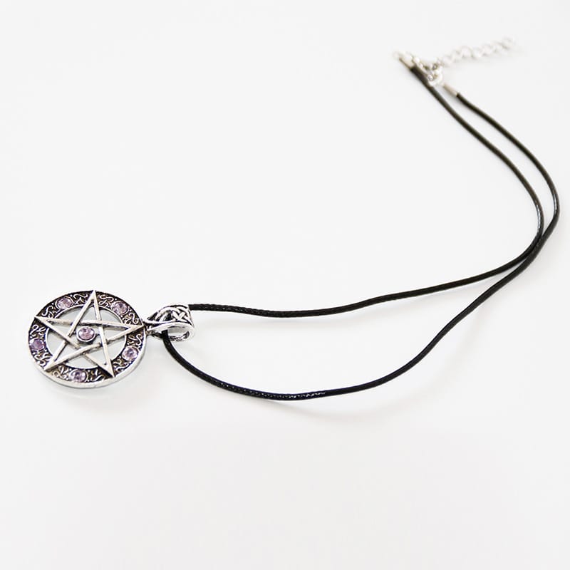 Divine Pentagram Crystal Necklace