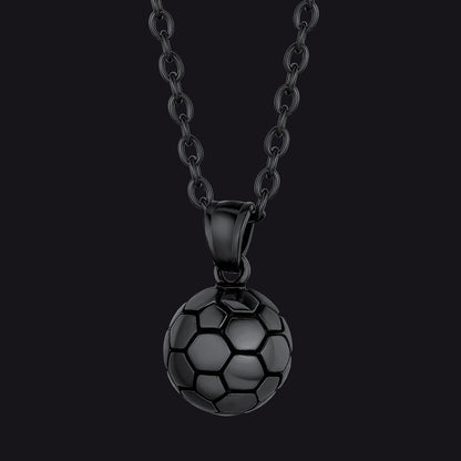 Soccer Pendant Necklace for Sport Fans and Player