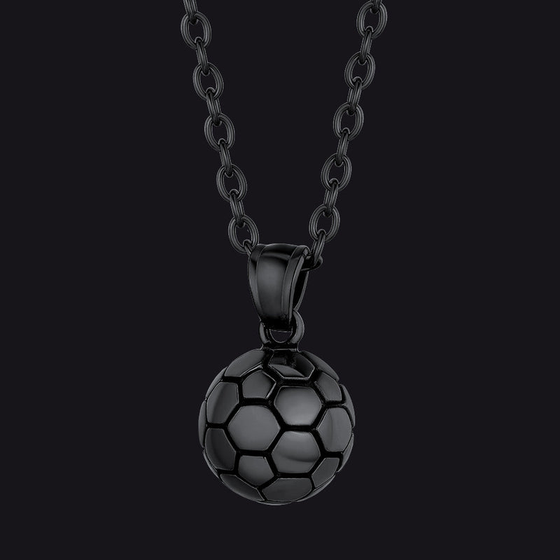 Soccer Pendant Necklace for Sport Fans and Player