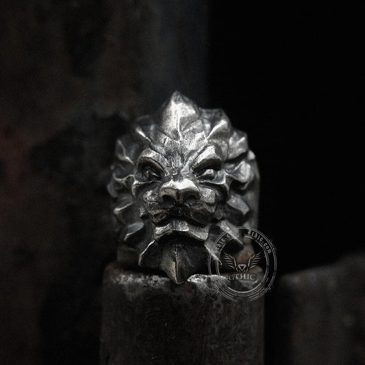 3d Lion Sterling Silver Beast Ring