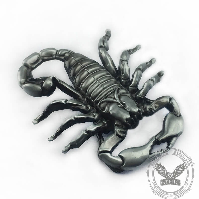 3d Scorpion Zinc Alloy Belt Buckle