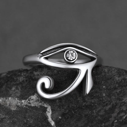 Ancient Egyptian Eye of Ra Ring Jewelry for