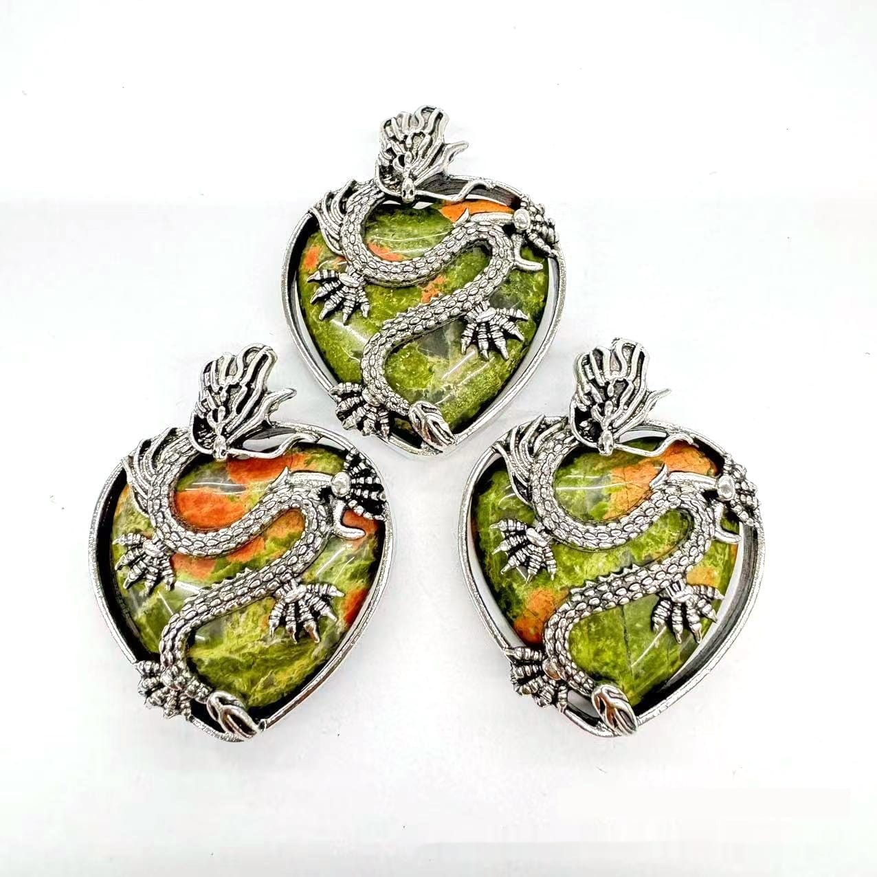 Heart of the Dragon's Embrace Necklace