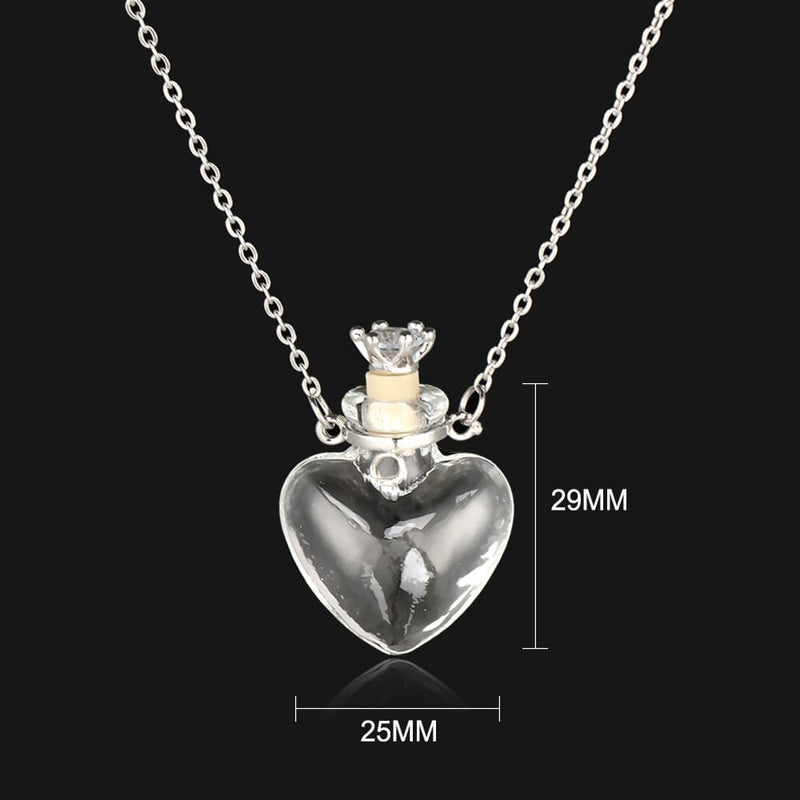 Magickal Heart Secret Potion Necklace