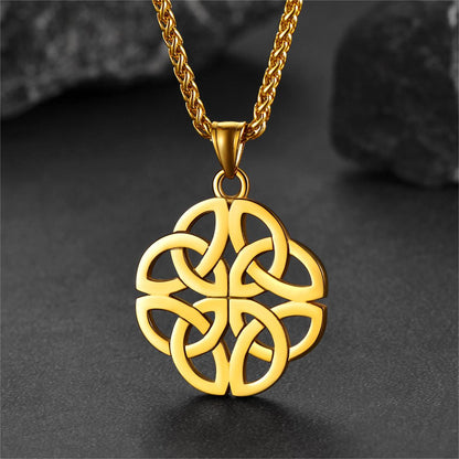 Irish Celtic Knot Necklace for