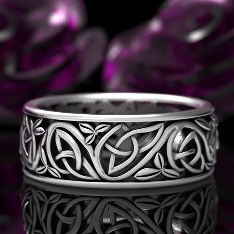 Celtic Werewolf Wild Spirit's Embrace Ring